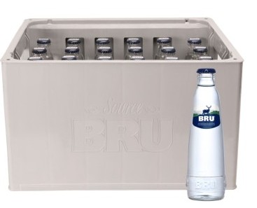 BRU PLAT 1/4 (24) GLAS