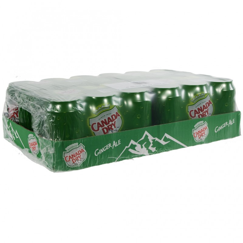 CANADA DRY CANS 0.33 (24)