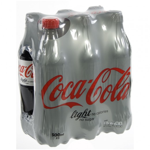COCA-COLA LIGHT 0.5 (6) PET