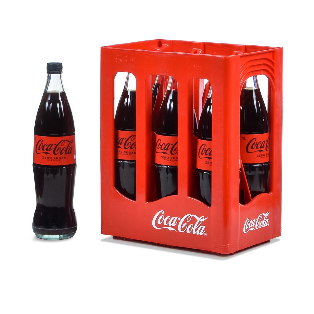 COCA-COLA ZERO 1/1 (6) GLAS