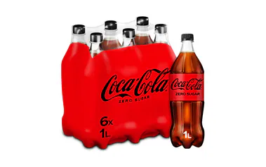 COCA-COLA ZERO 1/1 (6) PET