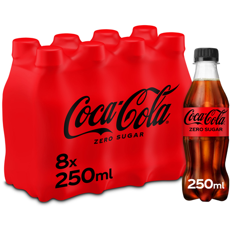 COCA-COLA ZERO 1/4 (8) PET