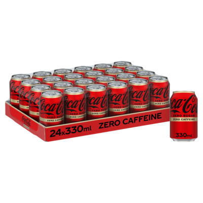 COCA-COLA ZERO CAFVR CANS (24)