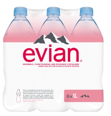 EVIAN 1/1 (6) PET