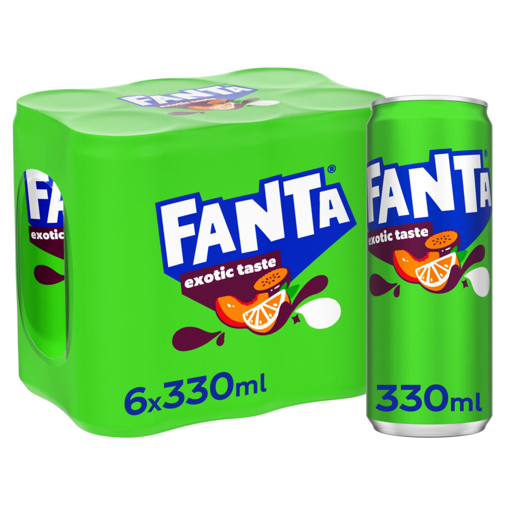 FANTA EXOTIC CANS 0.33 (6)