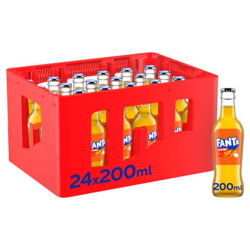 FANTA ORANGE 1/5 (24) GLAS