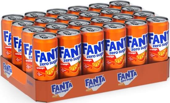 FANTA ORANGE ZERO 0.33 CANS(24