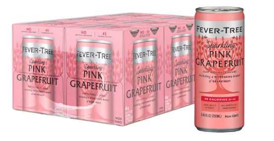 FEVER TREE PINK G CANS 0.25(12