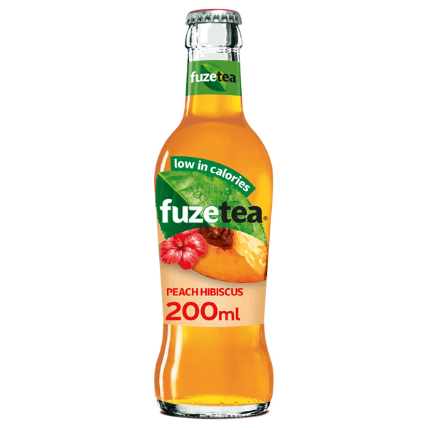 FUZE TEA 1/5 PEACH HIB GLAS