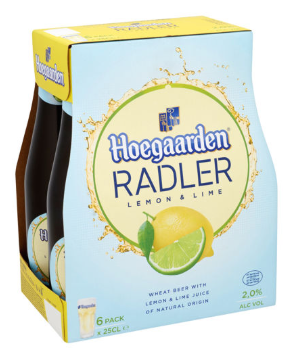 HOEGAARDEN RADLER LEMON 1/4 (6)