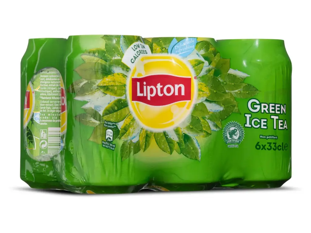ICE TEA GREEN CANS 0.33 (6)