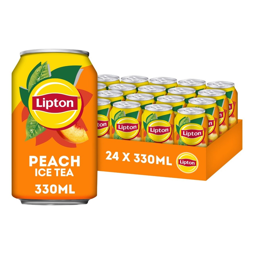 ICE TEA PEACH CANS 0.33(24)DIK