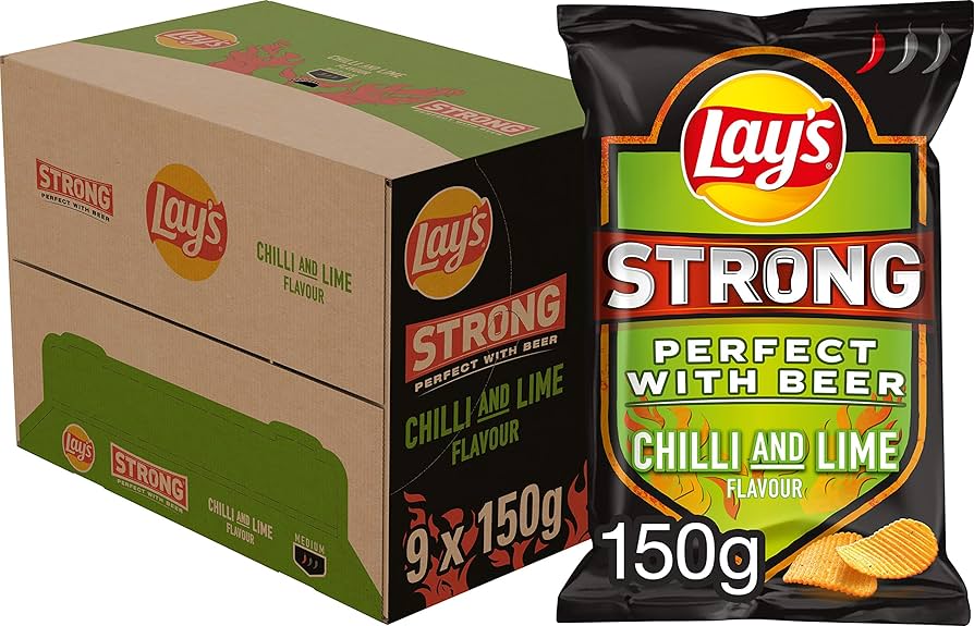 LAYS CHILLI/LIME  150GR(9)