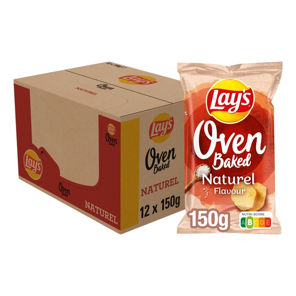LAYS OVEN BAKED 150G (12)