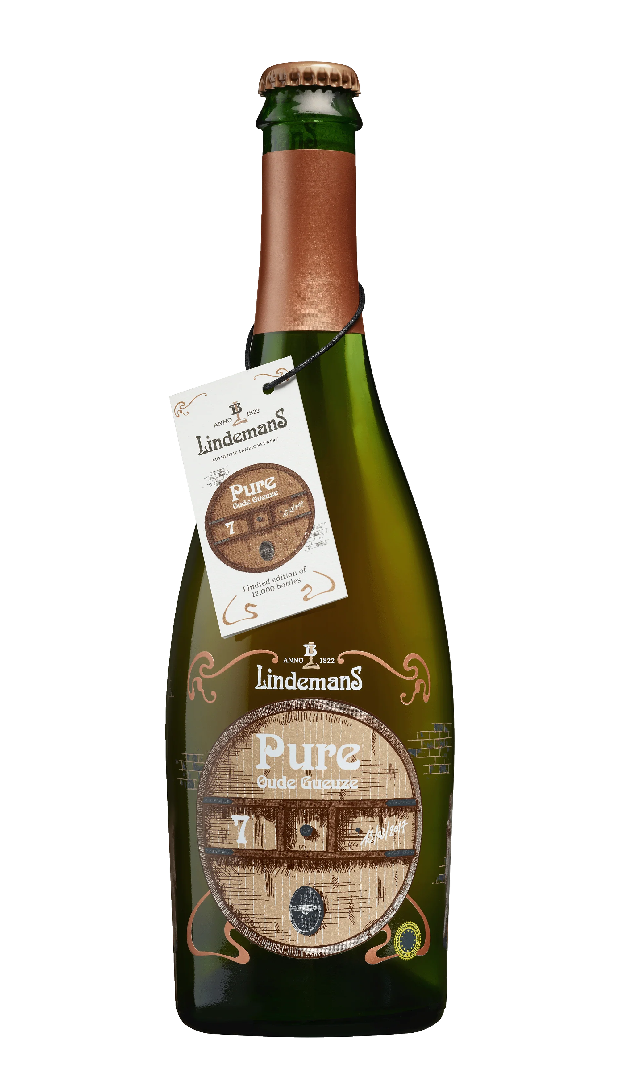 LINDEMANS PURE OU GUEUZE 3/4