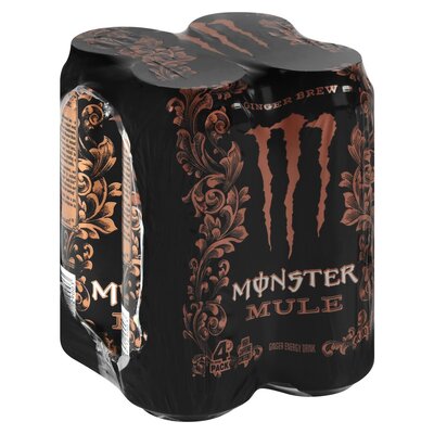 MONSTER CANS 0.5 (4) GINGER