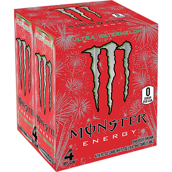 MONSTER CANS 0.5 (4) U WATERME