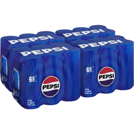 PEPSI CANS 0.33 (4X6) SLEEK