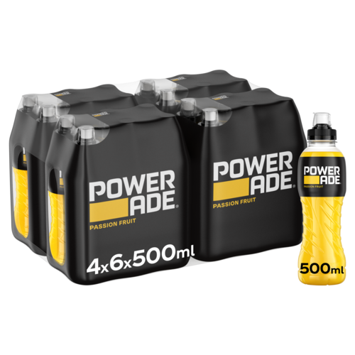 POWERADE AQ 0.5 PASS FRUIT (24)