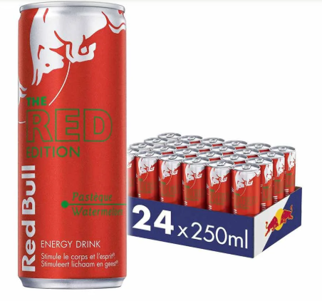 RED BULL CANS WATERM 0.25 (24)