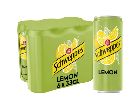 SCHWEP LEMON CANS 0.33 (6)