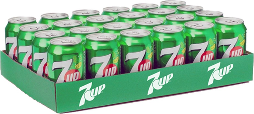 SEVEN UP CANS 0.33 (24) SLK