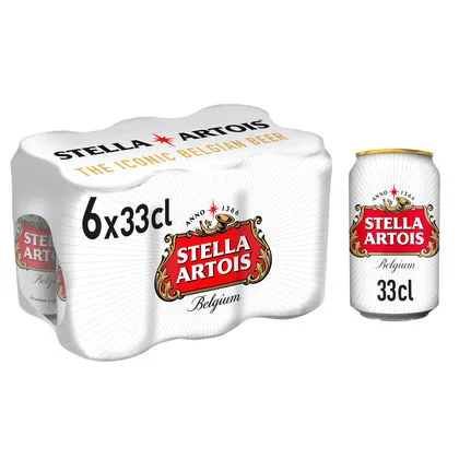 STELLA CANS 0.33 (6)
