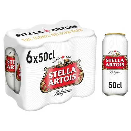 STELLA CANS 0.5 (6)