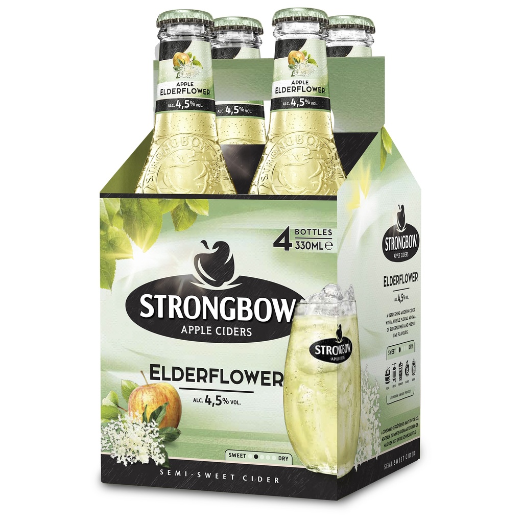 STRONGBOW ELDERFLOW 1/3 (4)