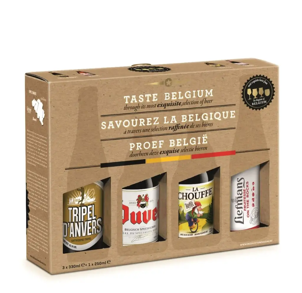 TASTE BELGIUM 4X1/3 (DUVEL)