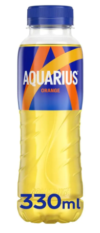 AQUARIUS 0.33 ORANGE PET