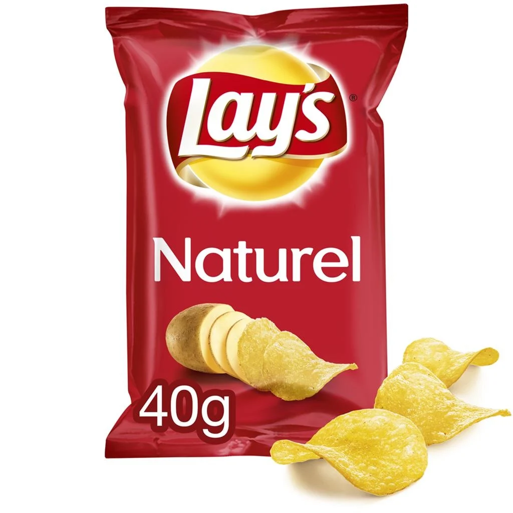 CHIPS LAYS ZOUT/NATUREL 40G