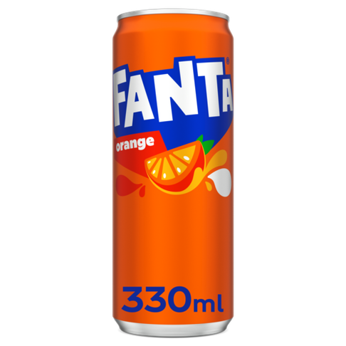 FANTA ORANGE 0.33 CANS SLEEK