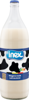 INEX MAGERE MELK 1/1 GLAS