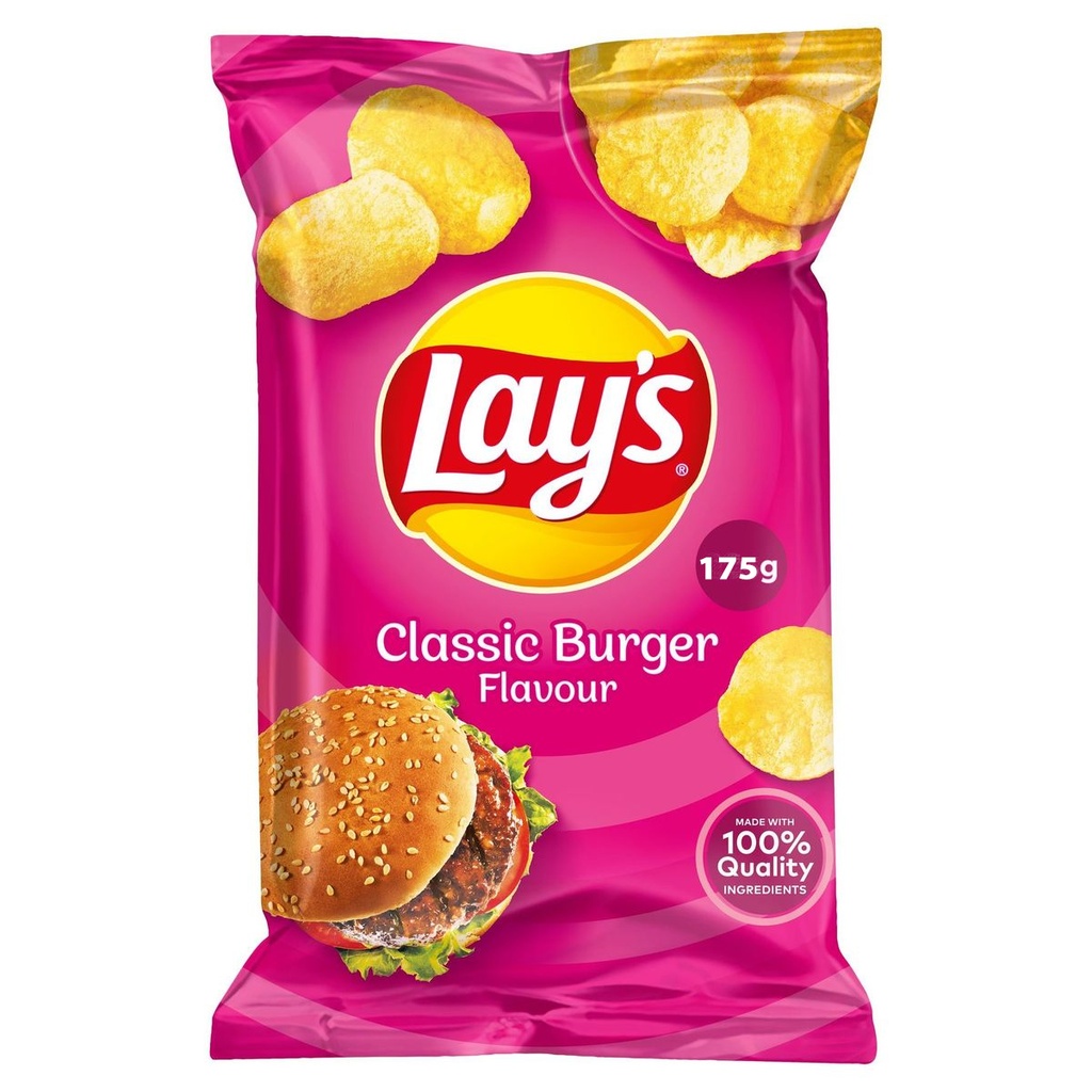 LAYS CLASS.BURGER 175 G