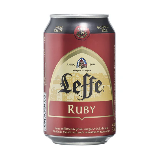 LEFFE RUBY CANS 0.33