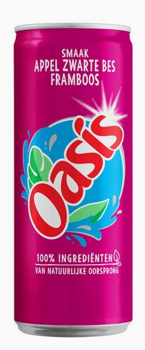 OASIS CANS 0.33 APPEL/FRAMB