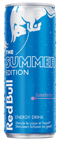 RED BULL CANS JUNEBER 0.25