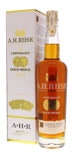 AH RIISE COPENHAGEN GOLD MEDAL