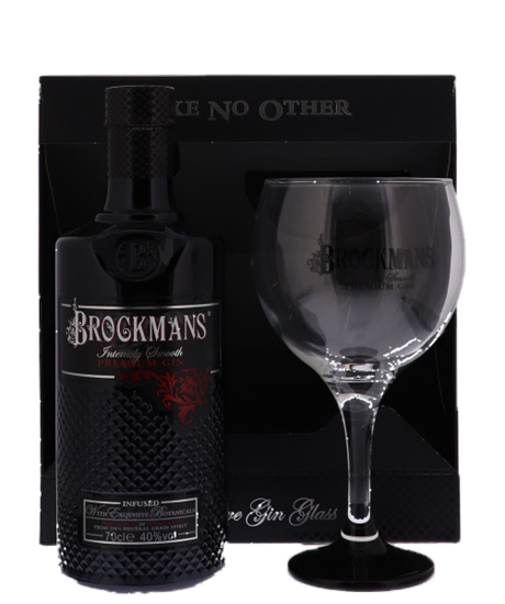 BROCKMANS GIN 0.7 + GLAS