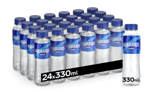 [25229] AQUARIUS 0.33 LEMON (24) PET