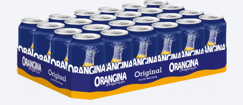 [21039] ORANGINA CANS 0.33 (24)