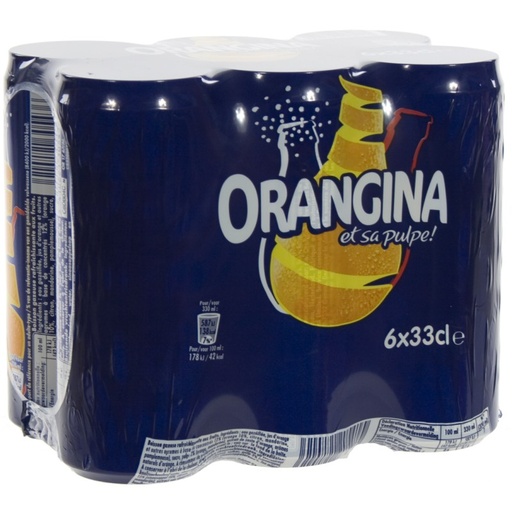 [26064] ORANGINA CANS 0.33 (6)