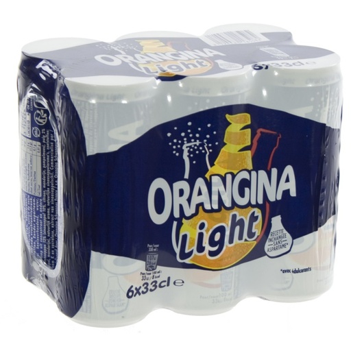 [26183] ORANGINA CANS 0.33 ZERO (6)