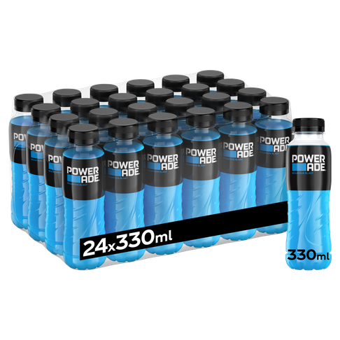 [25789] POWERADE AQ 0.33 BLUE (24)PET