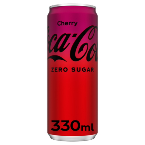 [26348_S] COCA-COLA ZERO CHER CAN 0.33