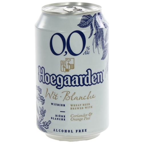 [03006_S] HOEGAARDEN 0.0% CANS 0.33