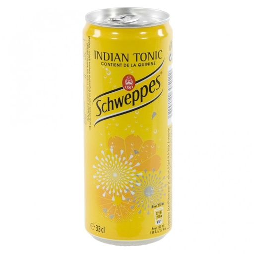 [23026_S] SCHWEP TONIC CANS 0.33