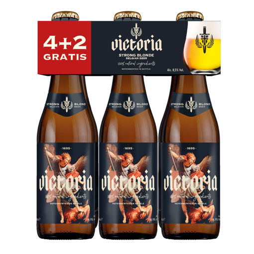 [15357] VICTORIA STR BLOND 1/3 (6) 4+2