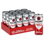 [47142] BACARDI & COCA-COLA 0.25 (12)